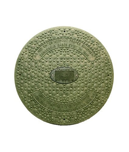 Jackel Septic Tank Riser Cover ( 24 Inch Diameter - GREEN )