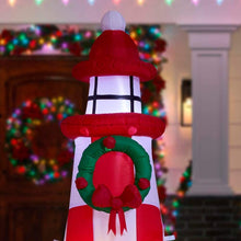 Load image into Gallery viewer, Home Accents Holiday 7.5 ft. Inflatable Lighthouse Scene