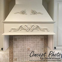 Load image into Gallery viewer, Ekena Millwork 9 1/4&quot;W x 13 3/8&quot;H x 4&quot;P Classic Angel Onlay