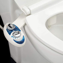 Load image into Gallery viewer, Luxe Bidet Neo 185 (Elite Series) - Self Cleaning Dual Nozzle - Fresh Water Non-Electric Mechanical Bidet Toilet Attachment w/Strong Faucet Valves and Metal Hoses