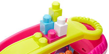 Load image into Gallery viewer, Mega Bloks First Builders Block Scooping Wagon Vehicle (Scooping Wagon, Pink)