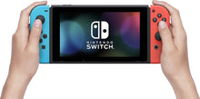 Load image into Gallery viewer, Nintendo Switch 32GB Console Video Games w/ 32GB Memory Card | Neon Red/Neon Blue Joy-Con | 1080p Resolution | 802.11ac WiFi | HDMI | Surround Sound | IR Motion Camera