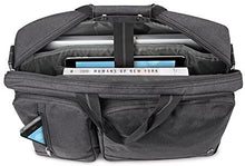 Load image into Gallery viewer, Solo New York Duane Hybrid Laptop Briefcase, Black
