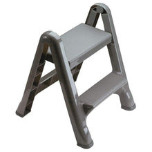 Load image into Gallery viewer, Rubbermaid Commercial Products FG420903 Two-Step-Folding Stepstool (300-Pound Load Capacity, 22-7/8-Inches x 21" Depth x 18-7/8-Inches)