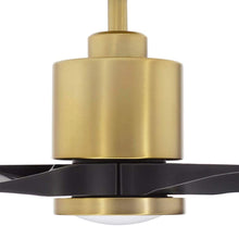Load image into Gallery viewer, Triplex 60 in. LED Brushed Bronze Ceiling Fan with Light and Remote Control works with Google and Alexa