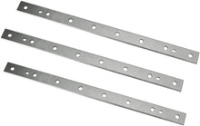 Load image into Gallery viewer, POWERTEC 128010 12-1/2-Inch HSS Planer Knives for DeWalt DW734, Pack of 3