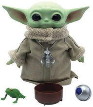Load image into Gallery viewer, Star Wars The Child Baby Yoda The Mandalorian with 4 Accessories 12" Tall