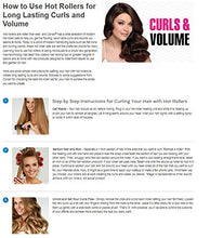 Load image into Gallery viewer, INFINITIPRO BY CONAIR Instant Heat Tourmaline Ceramic Flocked Hot Rollers, 2-inch Hot Roller Setter for Mega Volume and Smooth Waves