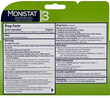 Load image into Gallery viewer, Monistat 3-Day Yeast Infection Treatment