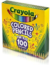 Load image into Gallery viewer, Crayola Colored Pencils Adult Coloring Set, Gift, 100 Count