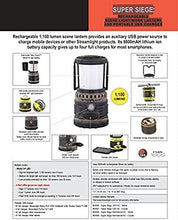 Load image into Gallery viewer, Streamlight 44947 Super Siege 120V AC, Rechargeable and Portable USB Charger, Coyote - 1,100 Lumen