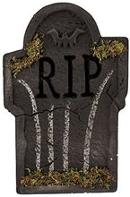 Load image into Gallery viewer, amscan Mossy Bat Tombstone 22&quot;, Gray (193008)