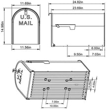 Load image into Gallery viewer, Gibraltar Mailboxes Stanley Extra-Large Capacity Galvanized Steel