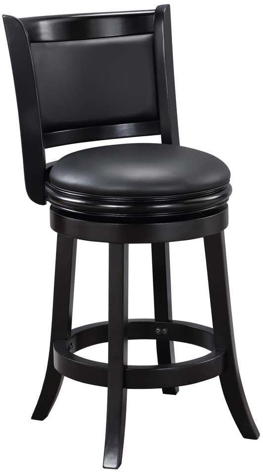 Boraam Augusta Counter Height Swivel Stool,