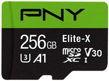 Load image into Gallery viewer, PNY Elite-X Class 10 U3 V30 microSDXC Flash Memory Card