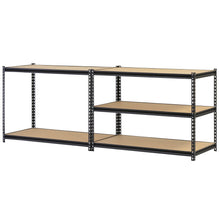 Load image into Gallery viewer, Muscle Rack UR482472PB5PAZ-SV Silver Vein Steel Storage Rack, 5 Adjustable Shelves, 4000 lb. Capacity, 72" Height x 48" Width x 24" Depth