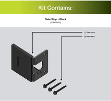 Load image into Gallery viewer, Boerboel Gate Solutions 73014321 Boerboel Gate Stop Black