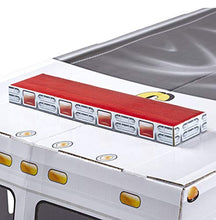Load image into Gallery viewer, Melissa &amp; Doug Fire Truck Indoor Corrugate Cardboard Playhouse (4 Feet Long)
