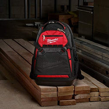 Load image into Gallery viewer, Milwaukee 48-22-8200 1680 Denier 35 Pocket Jobsite Backpack w/ Laptop Sleeve and Molded Plastic Base
