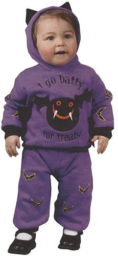 Hooded BAT, 2 PC, 6-12 Months