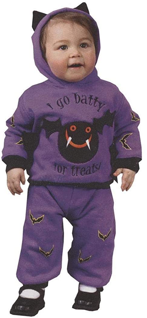 Hooded BAT, 2 PC, 6-12 Months
