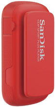 Load image into Gallery viewer, SanDisk Clip Sport SDMX28-016G-A46R Flash MP3 Player (SDMX28-016G-A46R) Red - 16GB - New