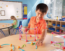 Load image into Gallery viewer, Learning Resources Dive into Shapes! A "Sea" and Build Geometry Set, 129 Pieces