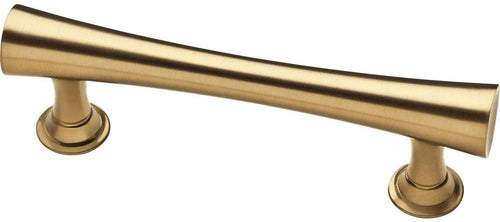 Drum 3 in. (76mm) Center-to-Center Champagne Bronze Drawer Pull (10-Pack)