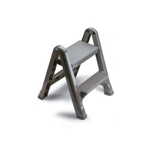 Load image into Gallery viewer, Rubbermaid Commercial Products FG420903 Two-Step-Folding Stepstool (300-Pound Load Capacity, 22-7/8-Inches x 21" Depth x 18-7/8-Inches)