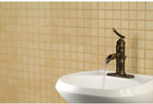Load image into Gallery viewer, Glacier Bay Bamboo Single Hole Single-Handle Low-Arc Bathroom Faucet in Bronze