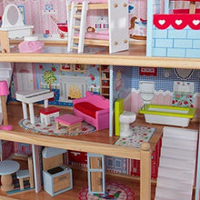 Load image into Gallery viewer, KidKraft Chelsea Doll Cottage with Furniture