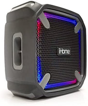 Load image into Gallery viewer, iHome Weather Tough Portable Rechargeable Bluetooth Speaker with Speakerphone and LED Accent Lighting (Mini)