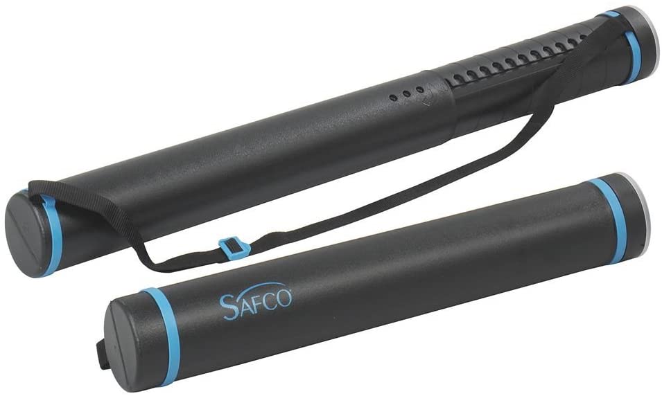 Safco Telescoping Document Tube TUBE,STOR,DOC,SECUR,BK DPCD3100M (Pack of3)