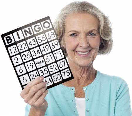Brybelly Holdings GBIN-206 EZ Readers Jumbo Bingo Cards44; Pack of 25