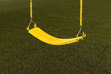 Load image into Gallery viewer, CREATIVE CEDAR DESIGNS Beginner Swing Seat with Chains- Yellow, One Size