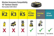 Load image into Gallery viewer, Karcher 15-Inch Pressure Washer Surface Cleaner Attachment, 3200 PSI Rating