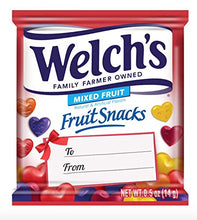 Load image into Gallery viewer, Welch's Mixed Fruit Snack Pouches with Valentine