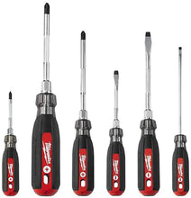 Load image into Gallery viewer, Milwaukee 6Pc Cushion Grip Screwdriver Kit