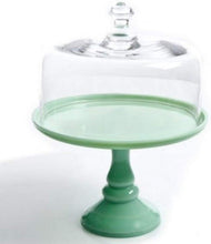 Load image into Gallery viewer, The Pioneer Woman Timeless Beauty 10" Cake Stand with Glass Cover