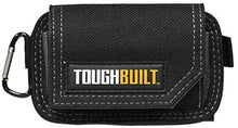 Load image into Gallery viewer, ToughBuilt - Horizontal Smart Phone Pouch + Notebook &amp; Pencil - Soft, Scratch Proof Lining, Fits Most Smart Phones, Includes ToughBuilt Notebook Carpenter Pencil, iPhone (TB-33-B) NEW