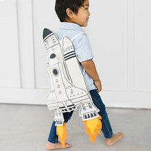 Load image into Gallery viewer, Seedling Littles Galaxy Rocket Adventure Cape Costume Kit for Toddlers Ages 2-4