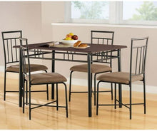 Load image into Gallery viewer, Mainstays 5-Piece Wood and Metal Dining Set