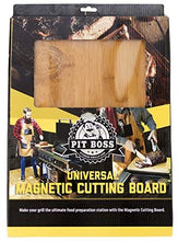 Load image into Gallery viewer, PIT BOSS 67296 Grooved Edge Magnetic Cutting Board, Bamboo