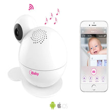 Load image into Gallery viewer, iBaby Wifi Baby Monitor M7 Lite, Smart Baby Care System 1080p Video Camera with Wi-Fi Speakers, Thousands of Lullabies &amp; Bed Stories, Growing Timeline, Motion &amp; Sound Alerts for Android and iOS
