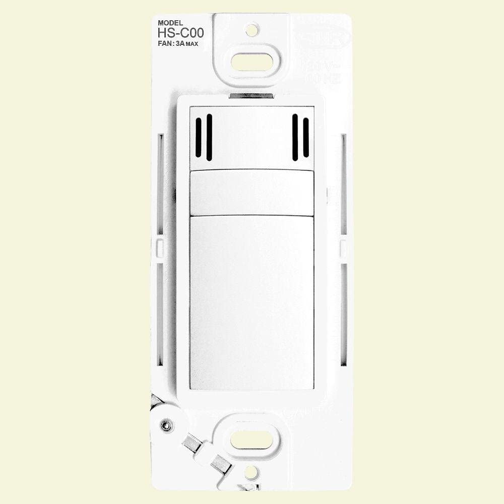 DewStop Condensation Fan Switch with Countdown Timer in White (120-Volt, 50/60Hz)