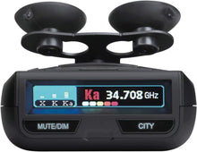 Load image into Gallery viewer, Uniden R1BBY Extreme Long Range Radar Laser Detector - Eagle Eye 360 Degree DSP - Voice Alert - Color OLED Display - Black