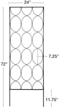 Load image into Gallery viewer, Vigoro 72 in. Geometric Trellis
