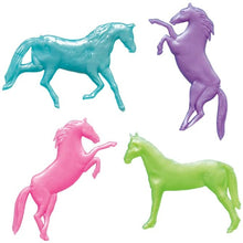 Load image into Gallery viewer, Pearlized Stretchy Horse Party Favors, 8 Ct.
