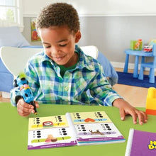 Load image into Gallery viewer, Educational Insights Hot Dots Jr. Let&#39;s Master Pre-K Reading Set with Ace Pen, Ages 4 and Up, (100 Self-Checking Lessons)