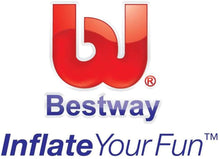 Load image into Gallery viewer, Bestway 58173E 18 Foot Round Above Ground Swimming Pool Solar Heat Cover in Blue with Carrying Bag for Steel Pro Frame Pools